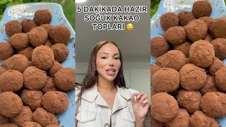 5 DK SOĞUK KAKAO TOPLARI