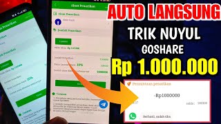 Berhasil 100% Trik Nuyul Goshare Terbaru - Cara Curang Mendapatkan Uang Di Aplikasi Goshare