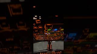 A330 Cockpit night views . #aviation #aircraft #airbus #cockpit #pilot #america