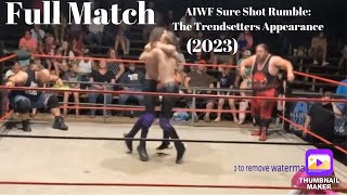 Full Match: The Trendsetters appearance during the AIWF Sure Shot Rumble! (AIWF Mid-Atlantic 2023)