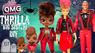 Halloween OMG DIY Doll Makeover Thrilla Gets A Big Sister!