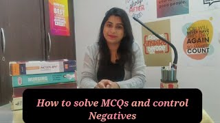 How to clear entrance exam | How to crack NORCET | How to solve MCQs and control Negatives