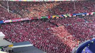 Holland gegen Österreich Berlin Olympiastadion. Avusturya Hollanda maçı Berlin Olimpiyat Stadı.