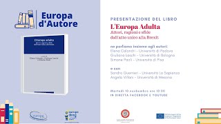 Europa d'Autore - Presentazione del libro "L'Europa Adulta"