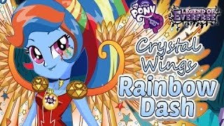 Crystal Wings Rainbow Dash best video games for girls