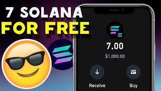 Earn 7 FREE SOLANA Coin with Quick Withdrawal