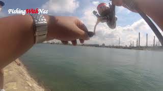 FishingWithNas Episode 20 - HYPED Light Rock Fishing @ Pulau Hantu (GHOST ISLAND)