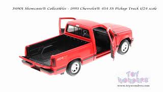 34901 Showcasts® Collectibles - 1993 Chevrolet® 454 SS Pickup Truck 1/24 scale