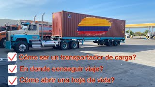 🇨🇴COMO INICIAR EN EL TRANSPORTE DE CARGA PESADA EN COLOMBIA🇨🇴