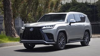 2022 Lexus LX600 F Sport Handling Comprehensive Review