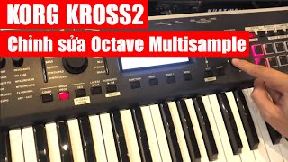 #KORG #KROSS2 - Chỉnh sửa Octave Multisample