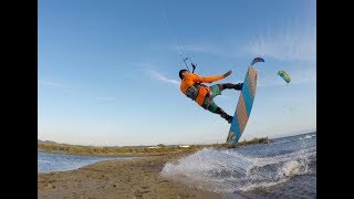 Kite surf in Sardinia \  Freestyle with Andreas Toverud