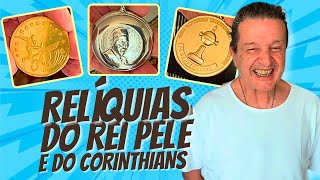 Só o Juca Kfouri tem esses itens RAROS do rei Pelé! E do Corinthians tem até medalha da Libertadores