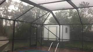 Short clip of Hurricane Irma in plantation, FL 9/10/17 2:40pm