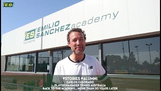 #stories #alumni Carlos Cuadrado, player manager Tennis Australia.