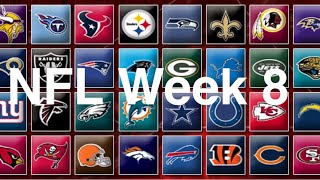 NFL Week 8 Predictions