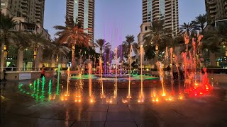 Dubai Marina Walk Fountain - Waka Waka By Shakira