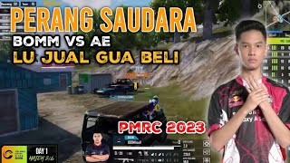 PMRC 2023 PERANG SAUDARA BOOM VS AE | LU JUAL GUA BELI