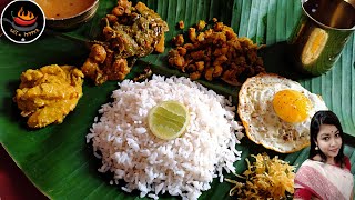 Winter Special Homemade Bengali Lunch Thali 😍 মায়ের হাতের রান্না 🤤 salt N' pepper with supriti