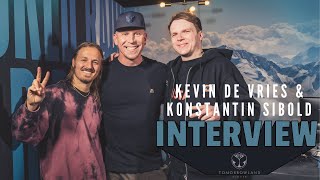 Tomorrowland Winter 2024 - Kevin De Vries & Konstantin Sibold Interview with AdamK.