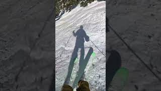 Skiing Guathier At A-Basin!! (Rarely Open!) ♦️♦️  #skiing #ski #wintersport #freestyleskiing #viral