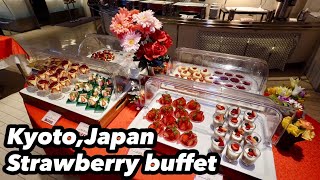 Hotel Strawberry Buffet - Strawberries in everything - Keihan Kyoto Grande in Japan