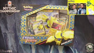 Crown Zenith Pokémon box for the Ladies tonight - unboxing a Regieleki Pokemon box - Ep 208