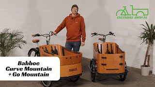 Lastenrad Vergleich: Babboe Curve Mountain vs. Babboe Go Mountain