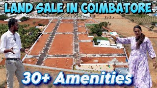 Land for sale in Coimbatore, Pattanam, Near Singanallur | Gated community with 30+ amenities