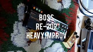 Boss RE-202 Space Echo - Heavy Doom Improvisation