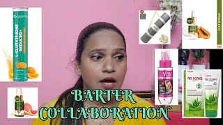 Barter Collaboration Unboxing Haul/ from Amazon,Flipkart,Myntra& Nykaa / Review them