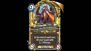 It seems you need another lesson, mortals. - Onyxia the Broodmother - Hearthstone