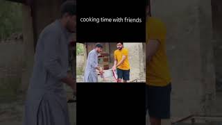 Quality time of cooking with friends