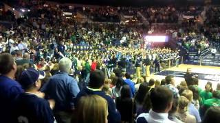 Navy vs. Notre Dame Prep Rally