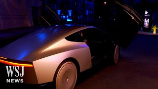 Tesla Cybercab: Elon Musk Unveils Long-Awaited Driverless Robotaxi | WSJ News