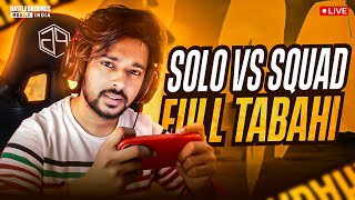 Solo Vs Squad Bgmi Live | #shorts #bgmi #pubgmobile