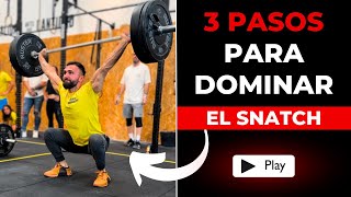 Técnica de Snatch en Español ❌ 3 ERRORES FATALES ❌