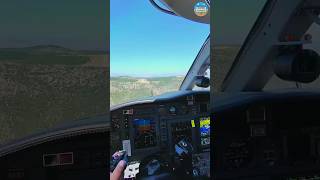 Smooth Landing of a Cessna Citation CJ2 Jet Aircraft #cessnacitation #cessnaaircraft #jetaircraft