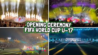 LUAR BIASA "MEGAH"! Cuplikan Opening Ceremony FIFA World Cup U-17 2023 Di Stadion Gelora Bung Tomo