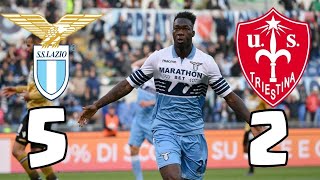 Lazio-Triestina 5-2 HIGHLIGHTS