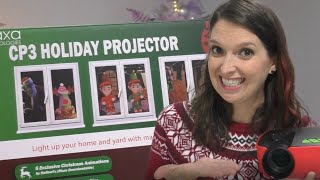 Holiday Projector Review! AAXA CP3 Holiday Projector Demo