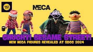 NECA Reveals NEW Horror & Sesame Street Figures at SDCC 2024!