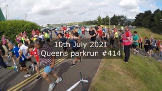 Queens parkrun #414 - July 10th 2021 (full)