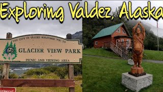 Exploring Valdez, Alaska | Glacier View Point | Spawning Salmon | Salmon at the Creek