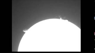 Solar Prominence's in Motion (Slowed Down)