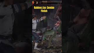 Raiden combos Jax combo finish Mortal Kombat 1 MK1 MK 1 #short #mk #shorts cameo Kameo