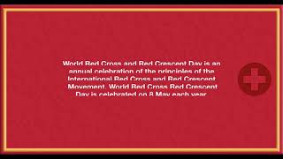 World Red Cross Day 2021