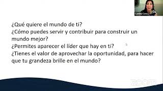 Crea tu propia receta de Liderazgo: “con los huevos sobre la mesa”- Cynthia Vanessa Concari