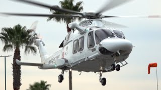 New AgustaWestland AW169 landing at HAI Heli expo | #helicopter