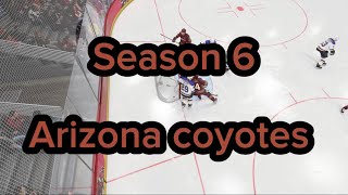 #nhl24 #arizona #coyotes  franchise mode season 6/8